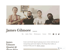 Tablet Screenshot of jimmygilmoremusic.com
